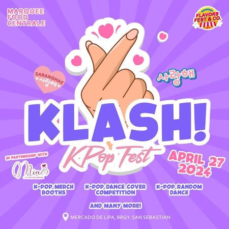 KLASH! K-Pop Fest @ Mercado De Lipa