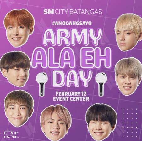 ARMY Ala Eh Day @ SM City Batangas