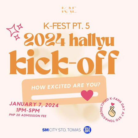 Hallyu Kick-Off @ SM City Sto. Tomas